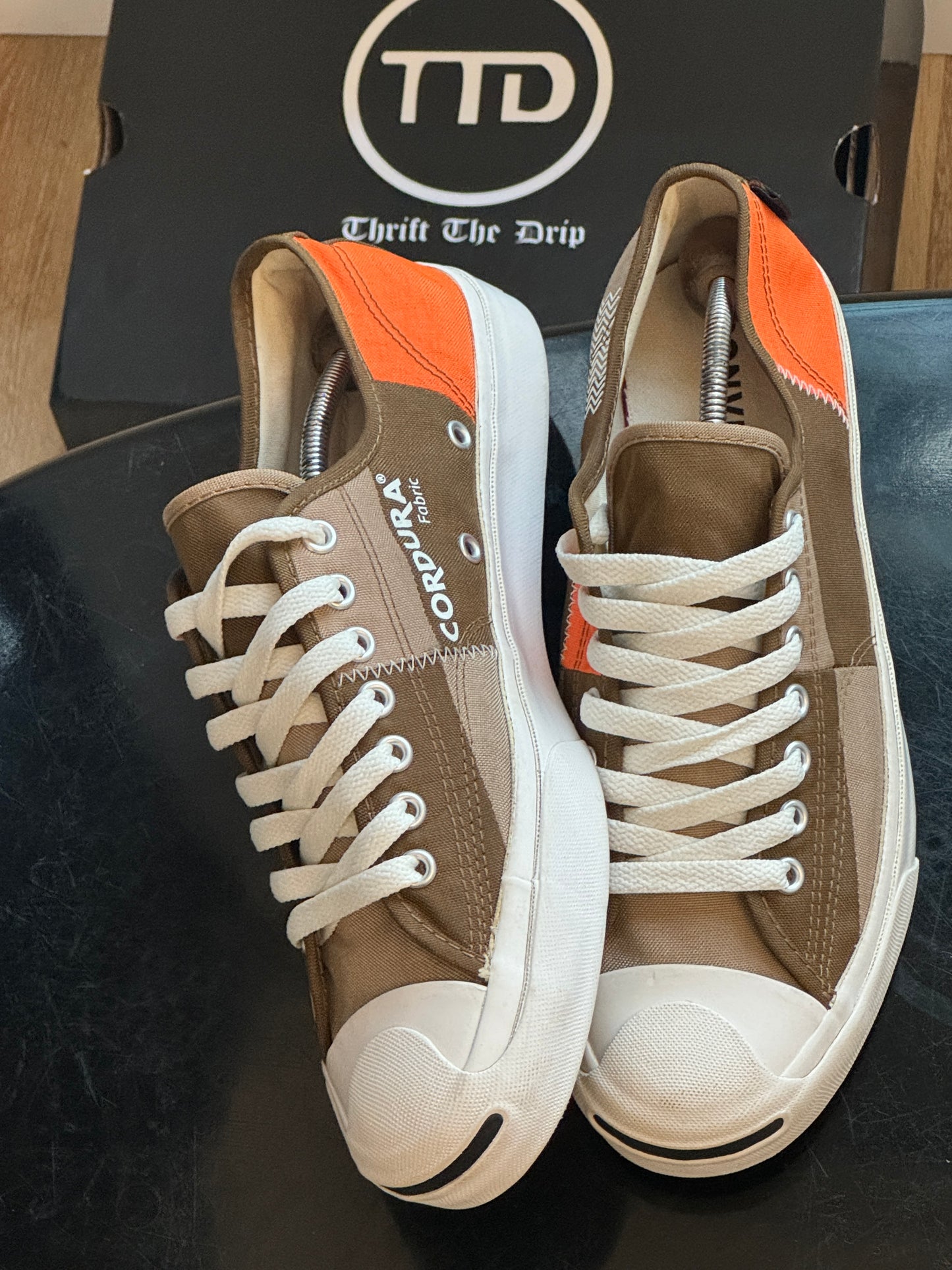 Converse Jack Purcell 'Mix & Match - Brown Orange' sneakers