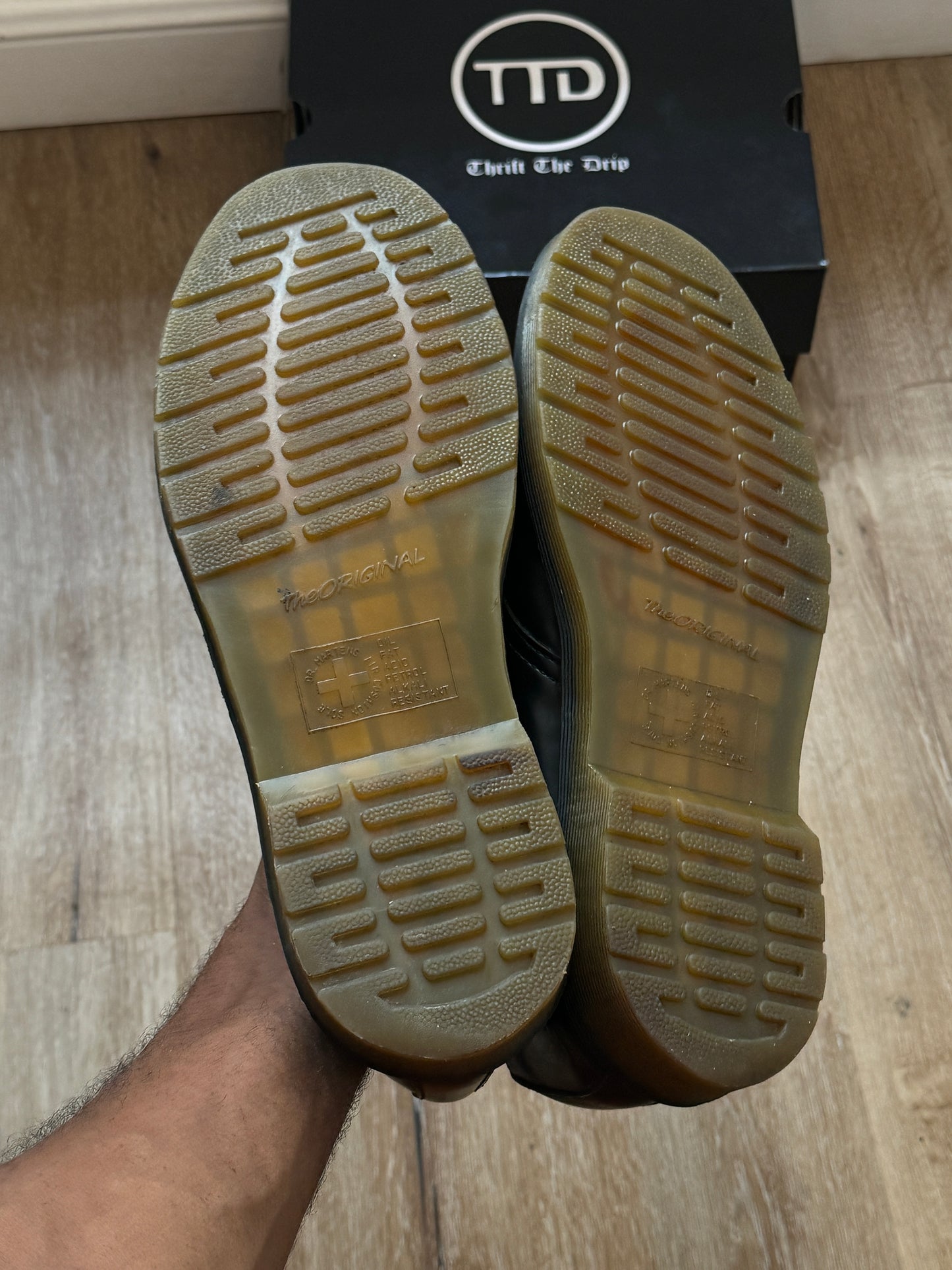 Dr Martens 1461 smooth leather shoes