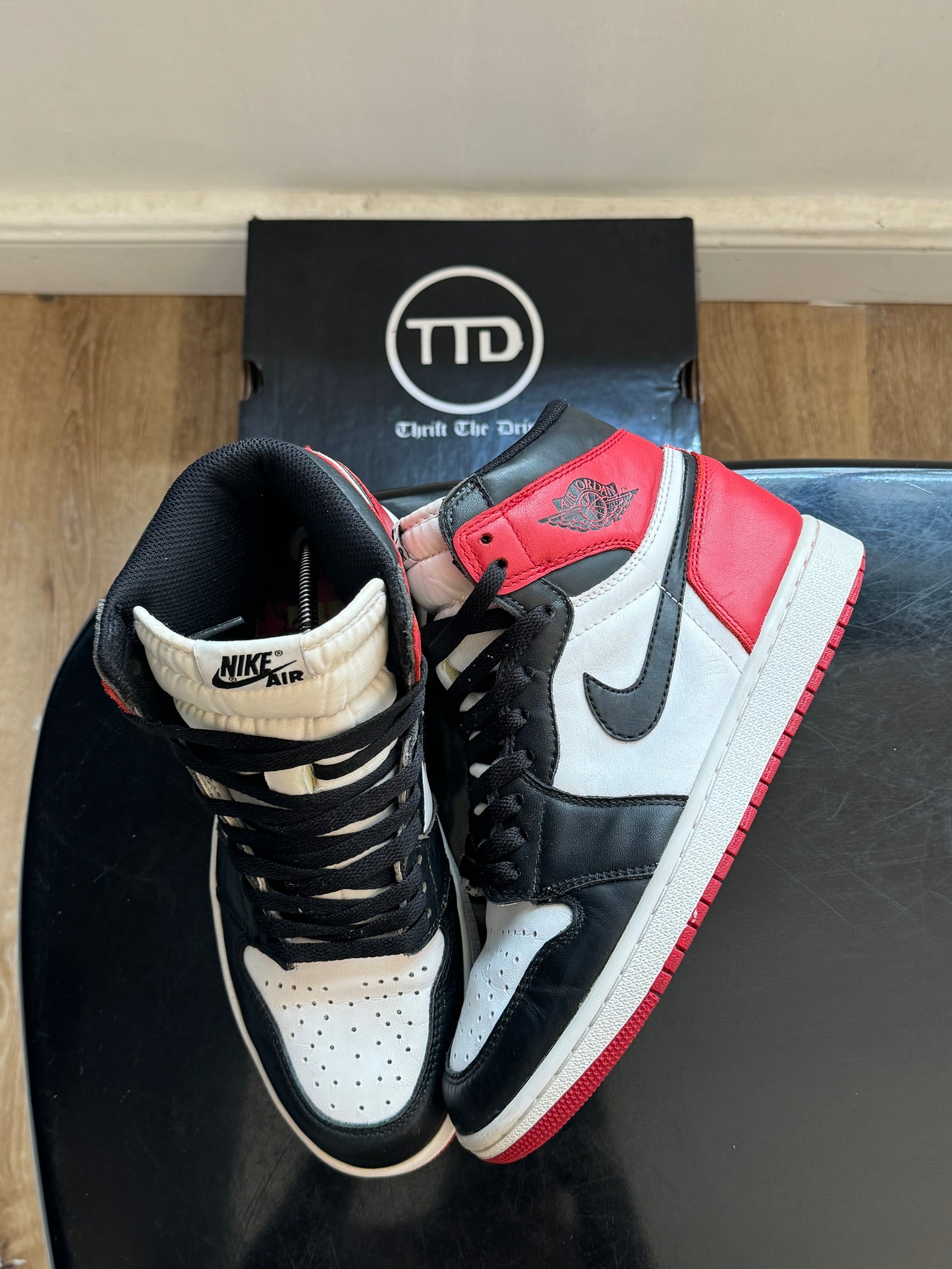 Jordan is High Black Toe