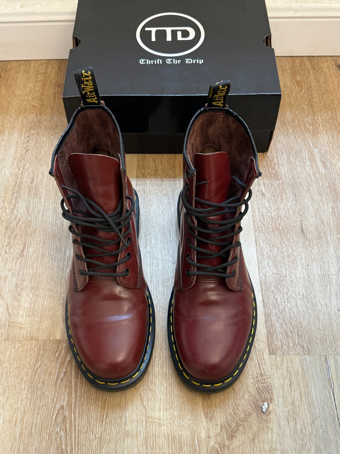 Dr Martens 1460 Cherry Red boots