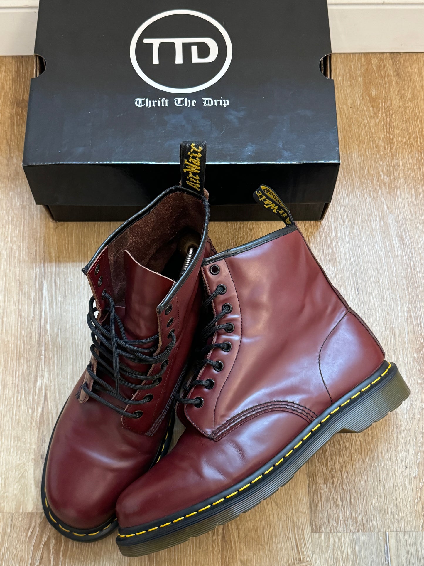 Dr Martens 1460 Cherry Red boots