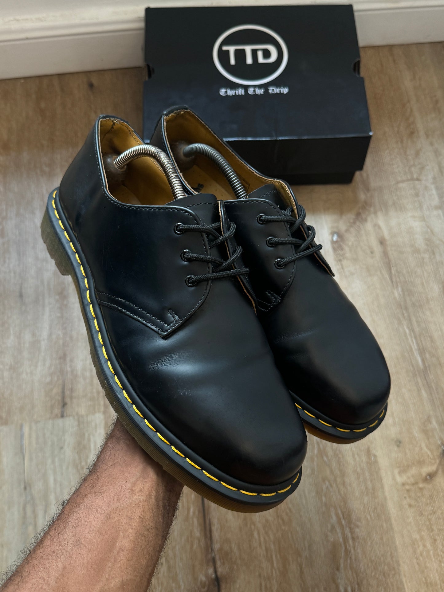 Dr Martens 1461 smooth leather shoes