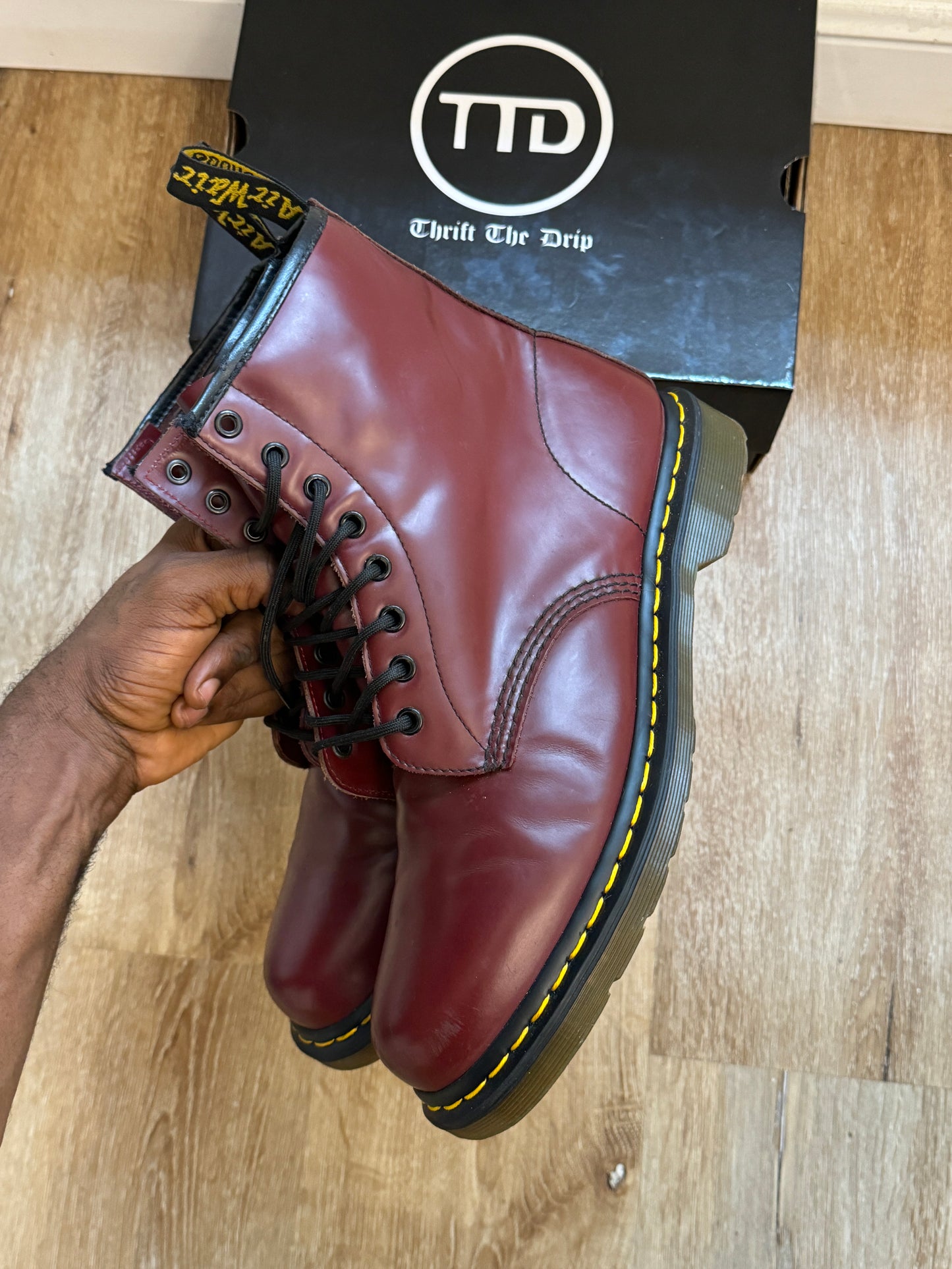 Dr Martens 1460 Cherry Red boots