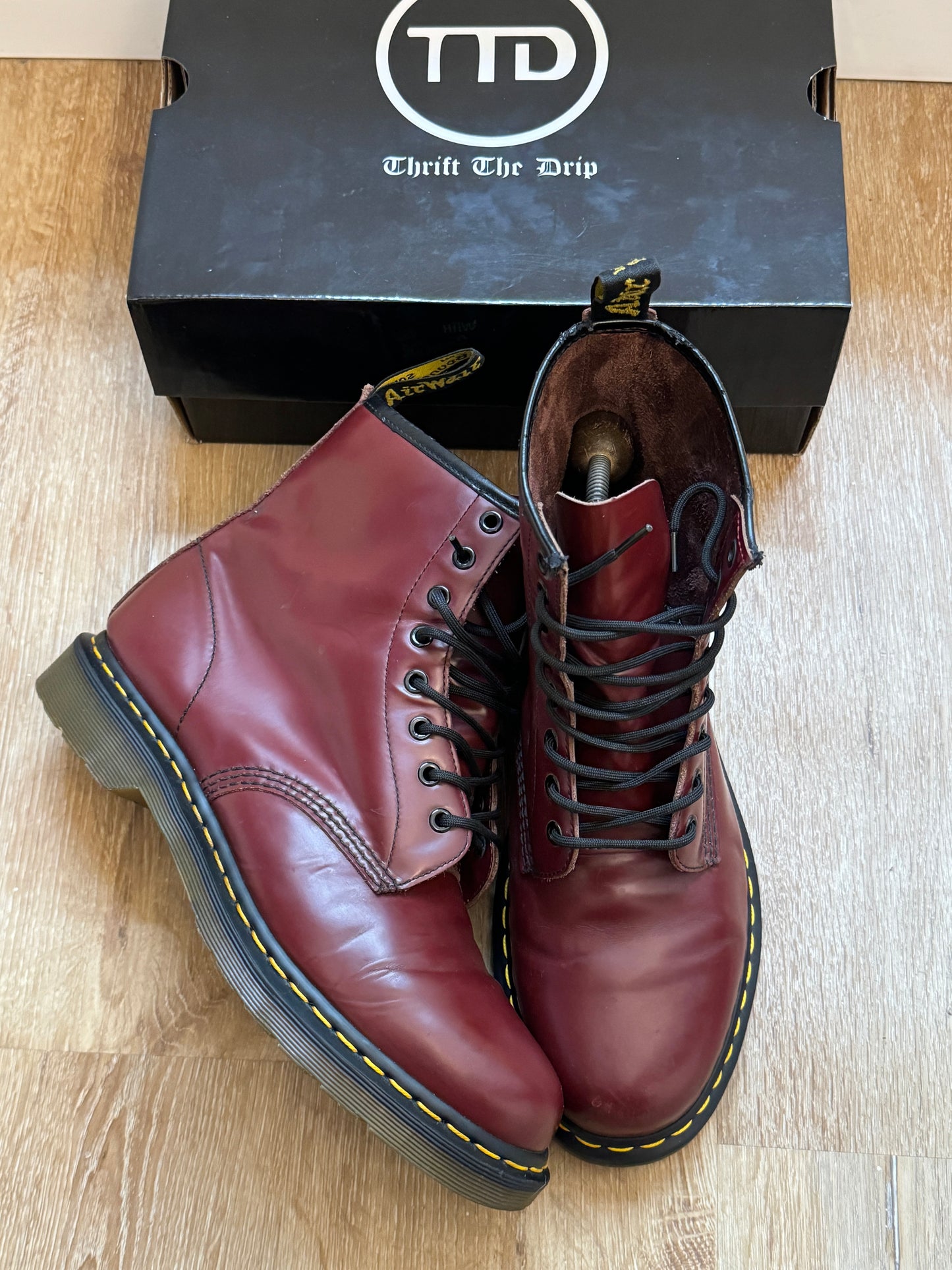 Dr Martens 1460 Cherry Red boots