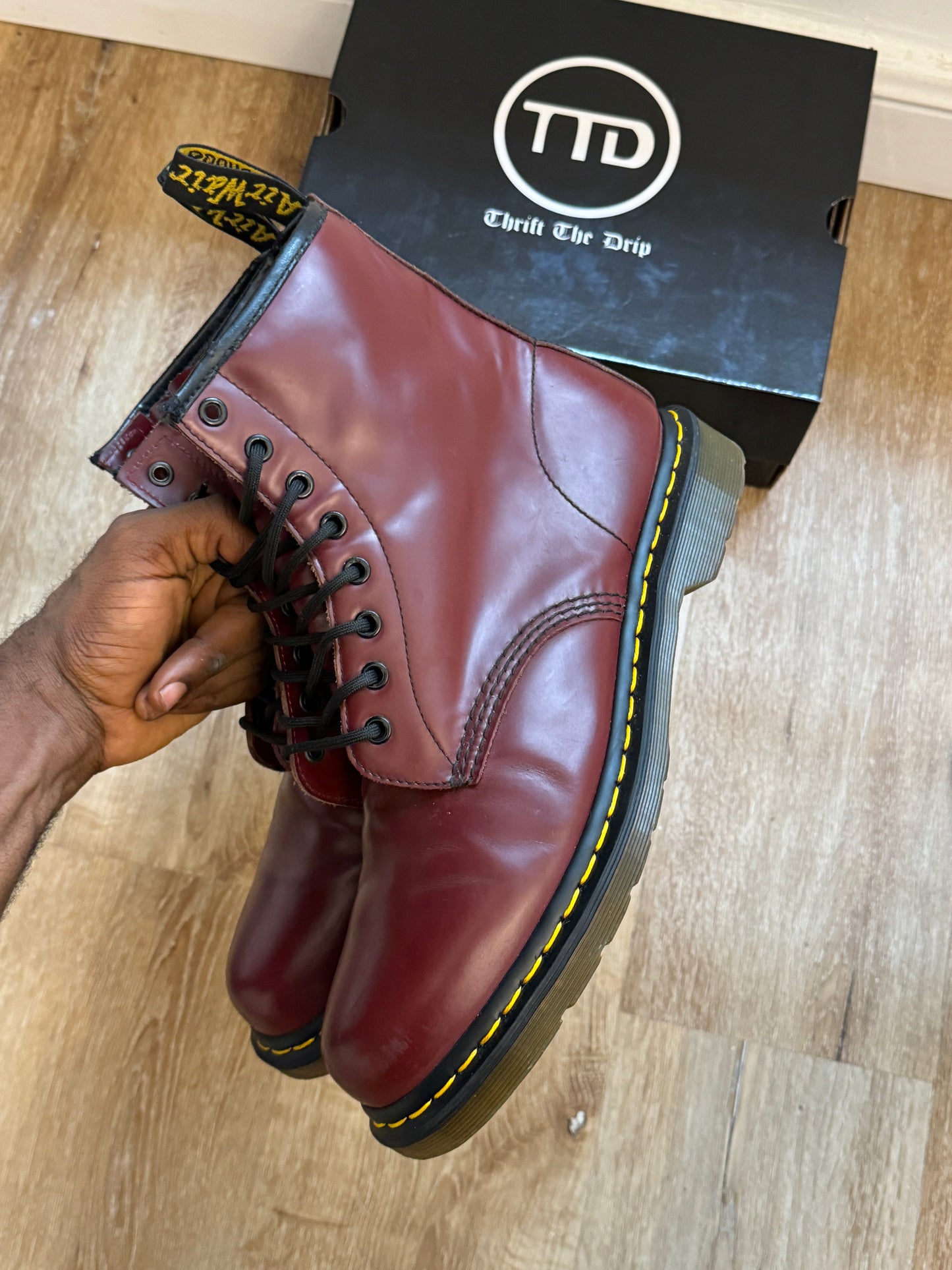 Dr Martens 1460 Cherry Red boots
