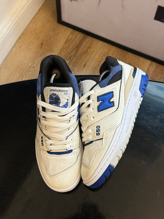 New Balance 550 sea salt Team Royal