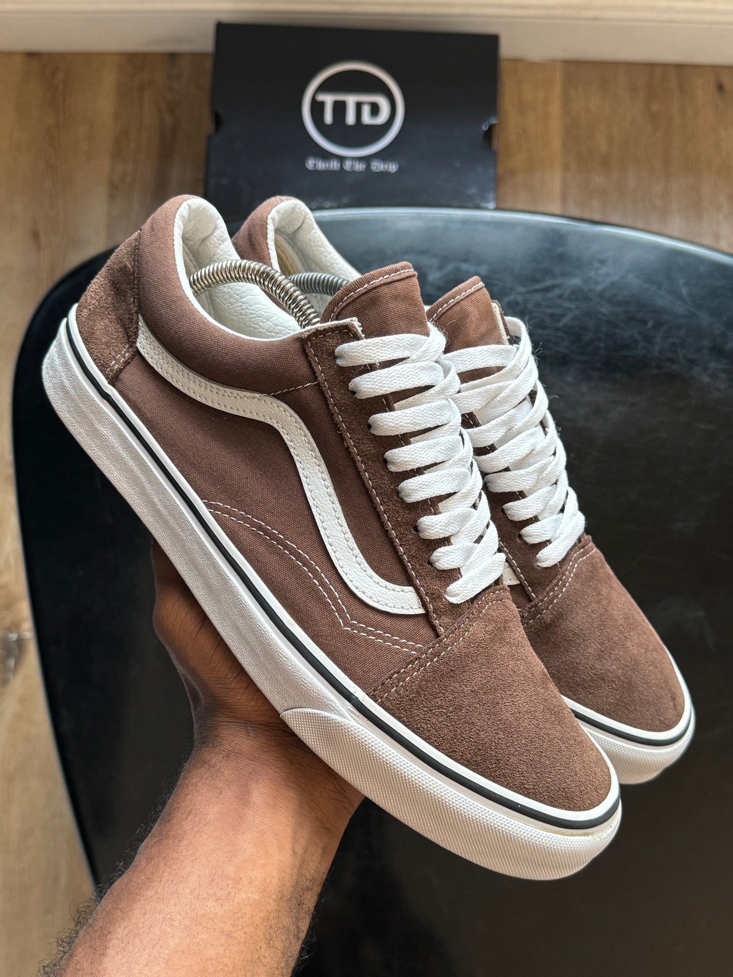Vans Old school Brown🍫