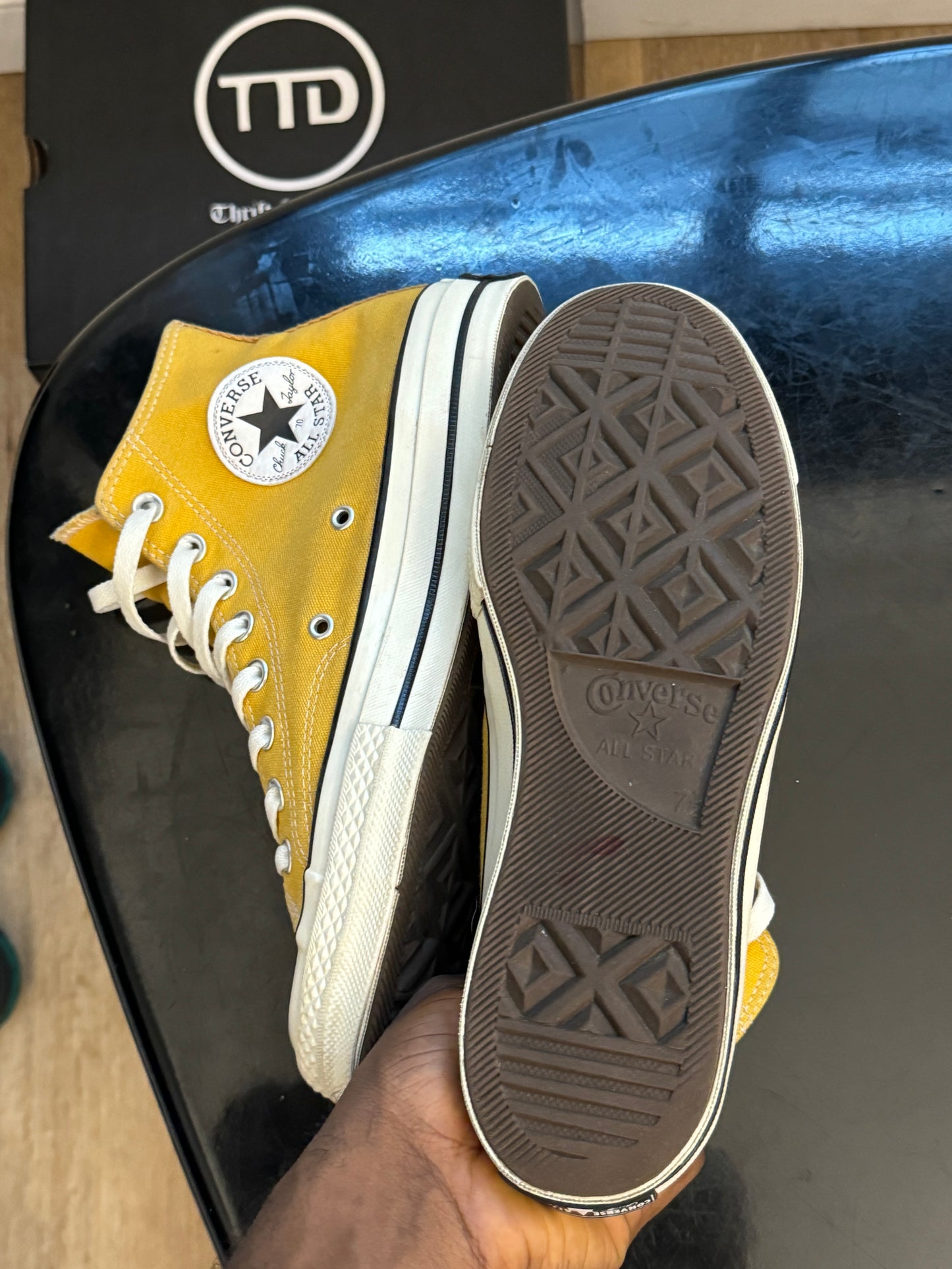 Converse chuck 70 high Mustard