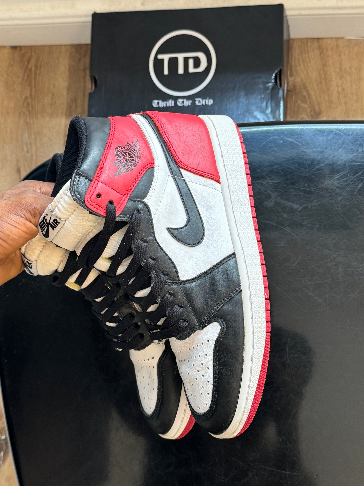 Jordan is High Black Toe