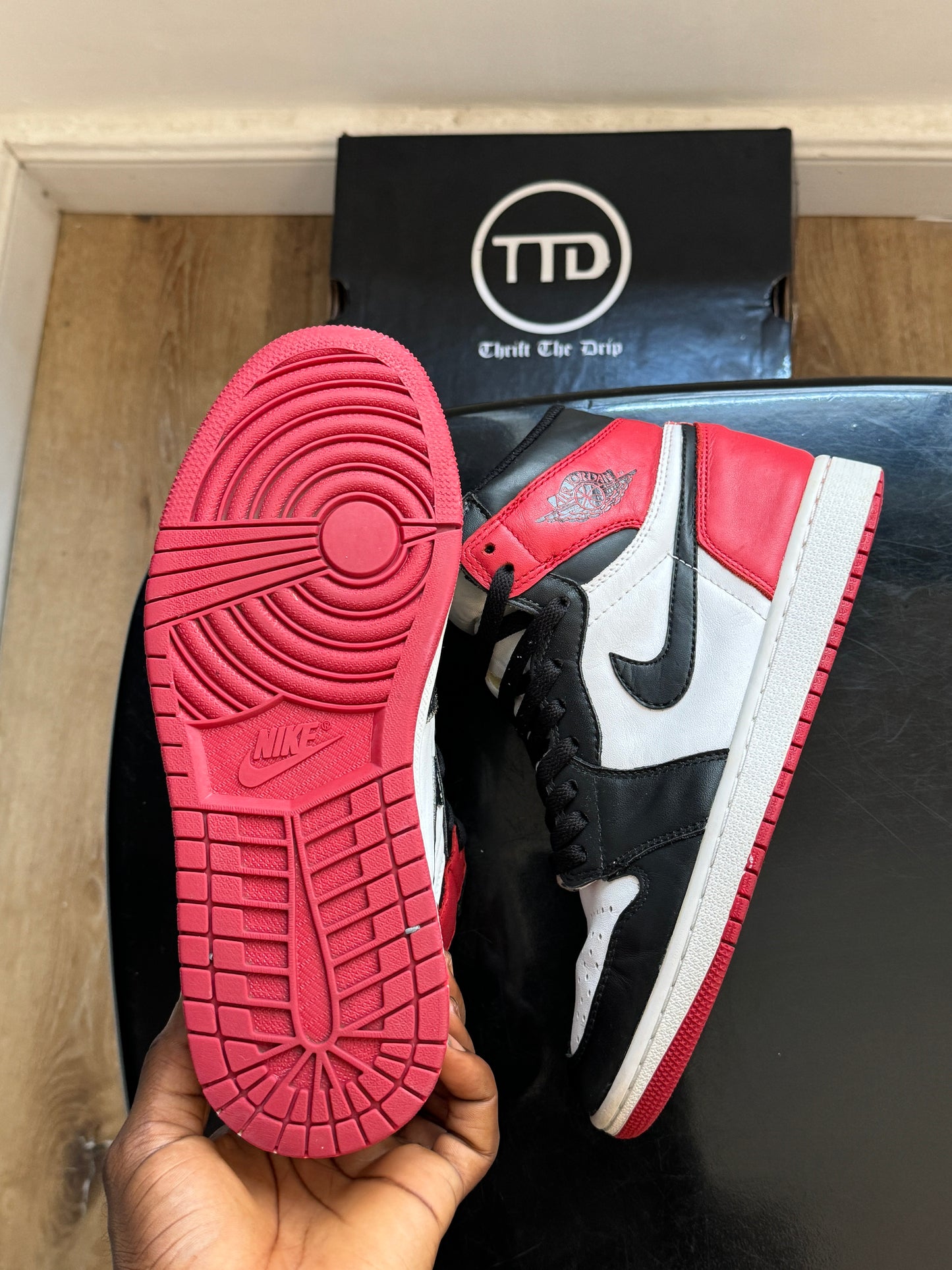 Jordan is High Black Toe