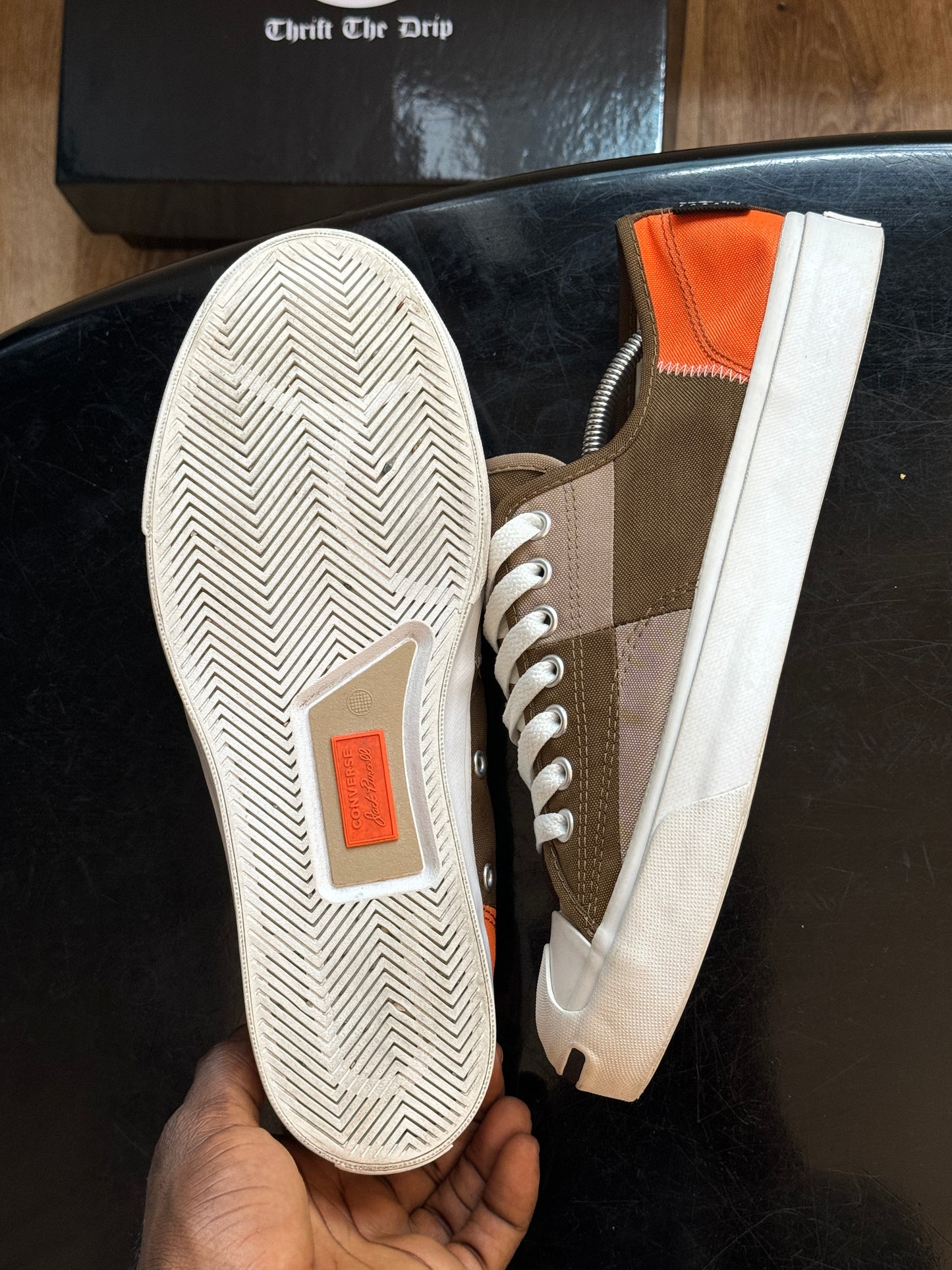 Converse Jack Purcell 'Mix & Match - Brown Orange' sneakers