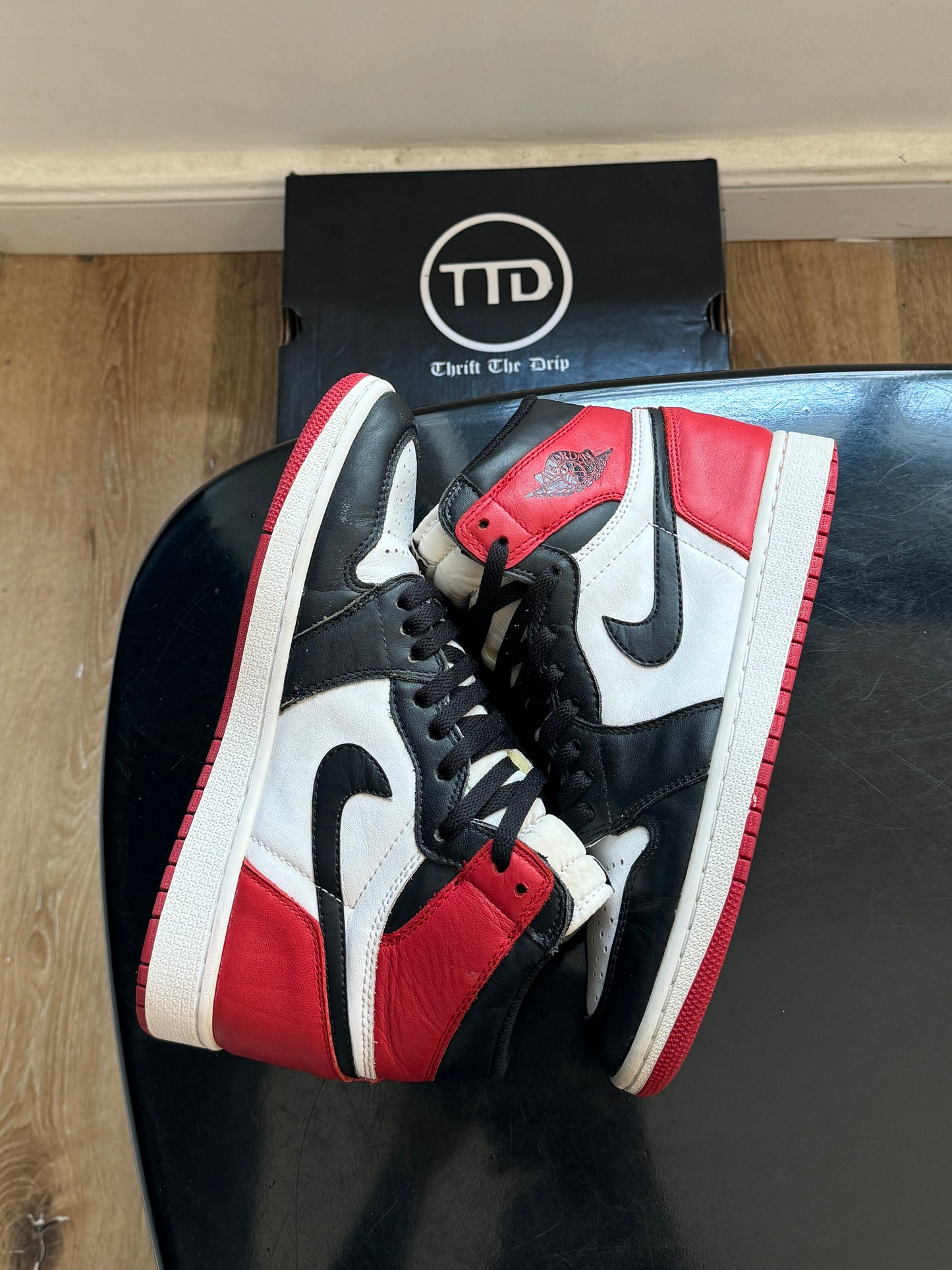 Jordan is High Black Toe