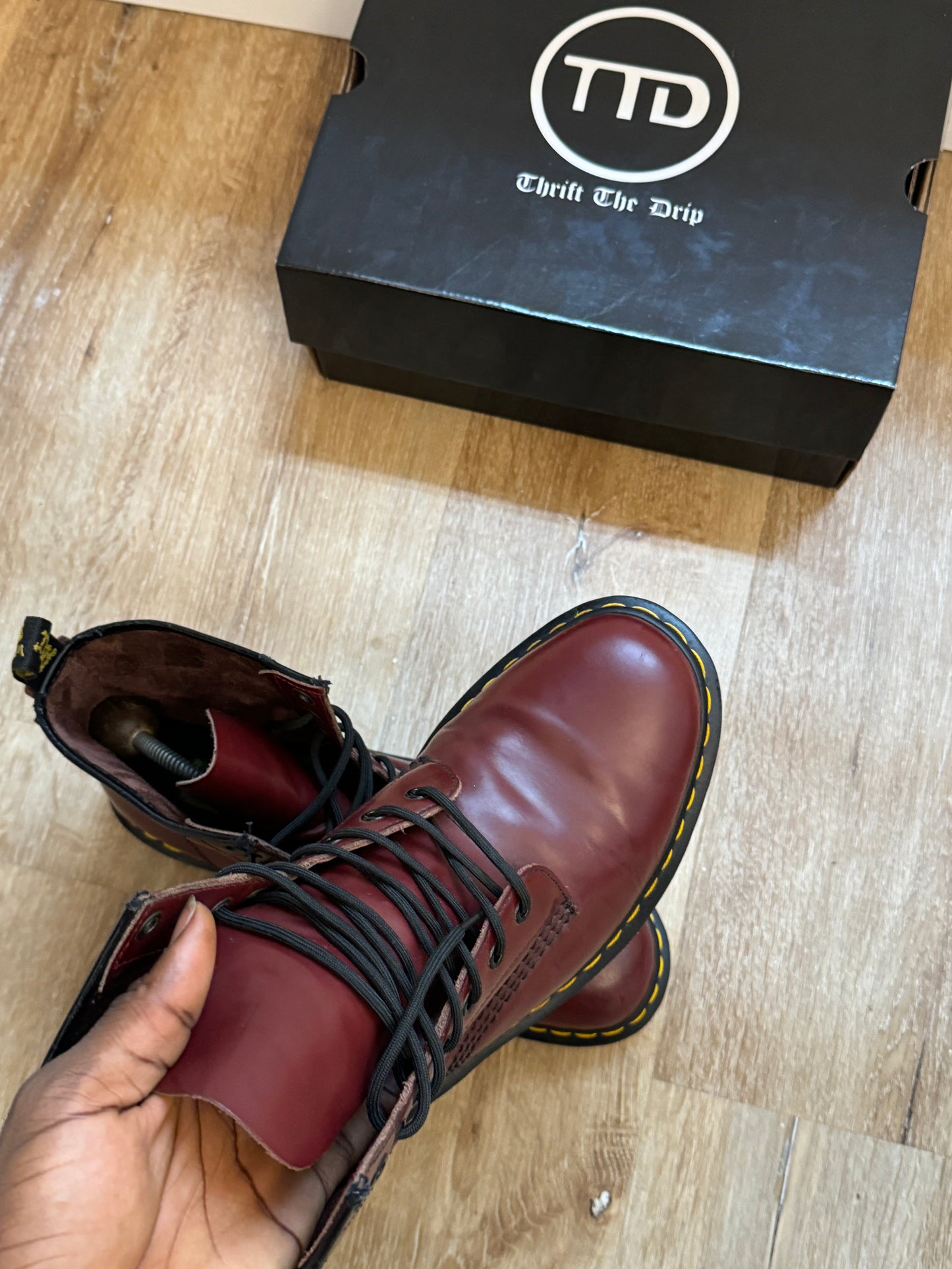 Dr Martens 1460 Cherry Red boots
